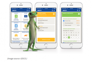 Kate by Geico is a digital assistant that answers policy questions for mobile app users. It makes it easier for the customer to have all the information regarding their claim process without having to contact a customer service center